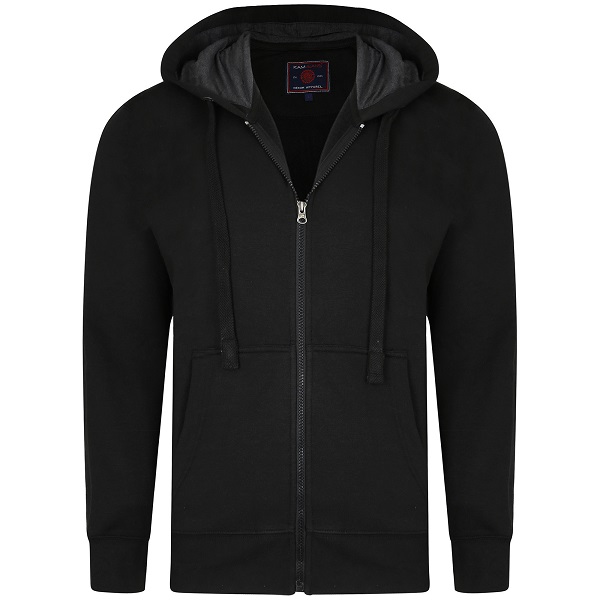 Big Size Black Hoody 