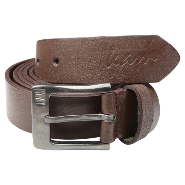 Big size Brown Leather Jeans Belt