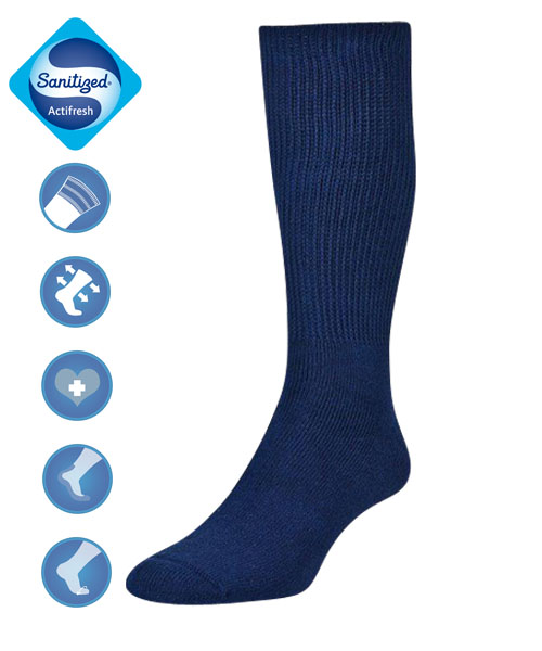 Diabetic Socks Navy 