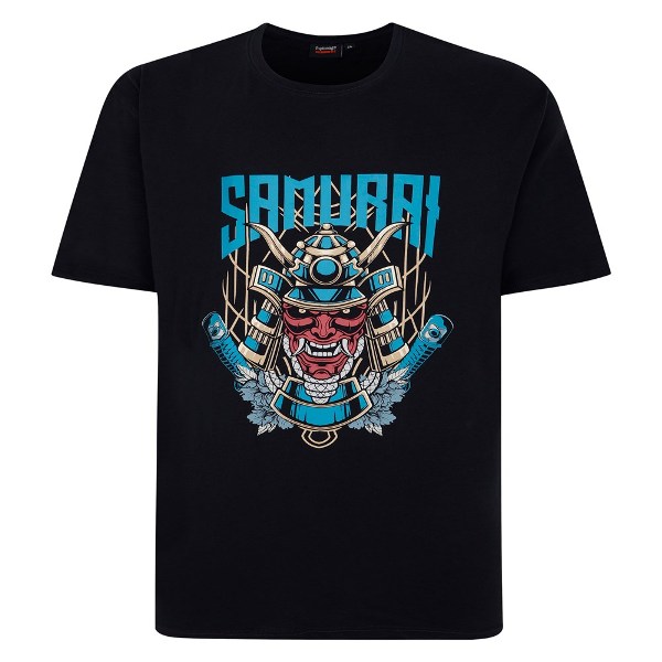 Big size black T-shirt