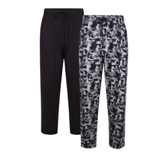 Black Big size Lounge Pants 2XL-8XL